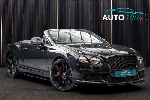 Used 2015 Bentley Continental 4.0 V8 GTC S Auto 4WD Euro 6 2dr Black at Auto100