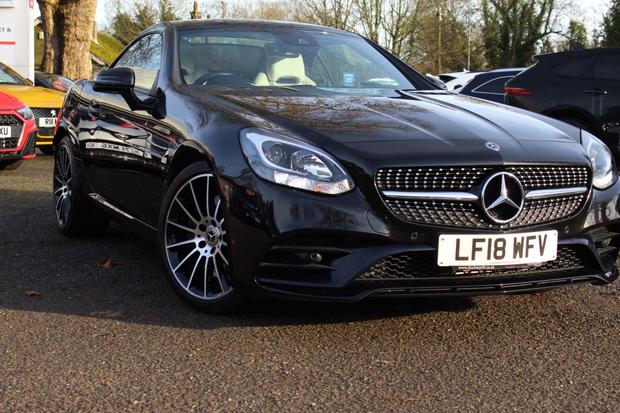 Used 2018 Mercedes-Benz SLC 1.6 SLC180 AMG Line G-Tronic Euro 6 (s/s) 2dr at Duckworth Motor Group