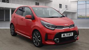 Kia Picanto 1.0 T-GDi ISG GT-LINE in Chilli Red £12,500