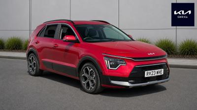 Used 2023 Kia Niro 1.6 GDi HEV 4 Runway Red at Kia Motors UK
