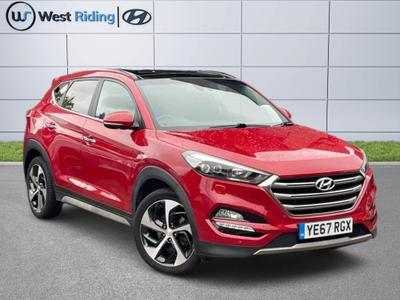 Used 2017 Hyundai TUCSON 2.0 CRDi Premium SE 4WD Euro 6 5dr at West Riding