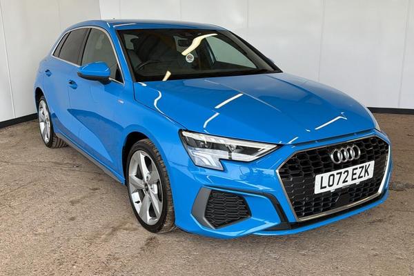 Used 2022 Audi A3 1.4 TFSIe 40 S line Sportback 5dr Petrol Plug-in Hybrid S Tronic Euro 6 (s/s) 13kWh (204 ps) at Otter Vale Motors