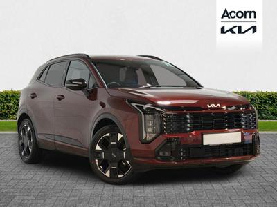 Used 2025 Kia Sportage 1.6 T-GDi HEV GT-LINE Magma Red at Kia Motors UK