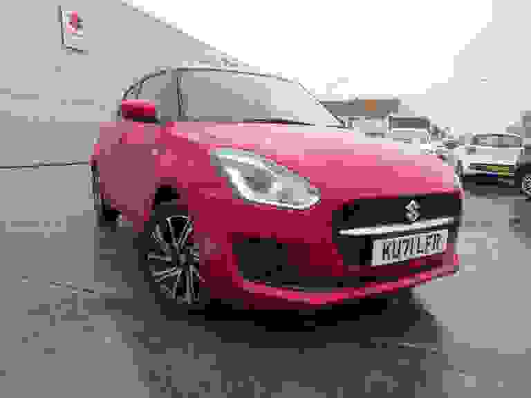 Used 2021 Suzuki Swift 1.2 Dualjet MHEV SZ-L Euro 6 (s/s) 5dr Fervent Red at Parkway Volkswagen