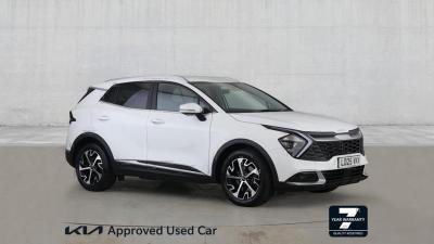 Used 2025 Kia Sportage 1.6 T-GDi 48V 3 Fusion White at Kia Motors UK