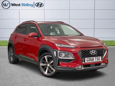 Used 2018 Hyundai KONA 1.6 T-GDi Premium GT DCT 4WD Euro 6 (s/s) 5dr at West Riding
