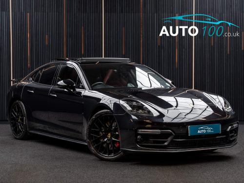 Used 2019 Porsche Panamera 4.0T V8 GTS Saloon PDK 4WD Euro 6 (s/s) 5dr Black at Auto100