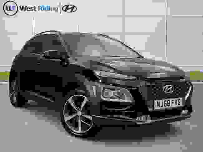 Used 2018 Hyundai KONA 1.0 T-GDi Premium Euro 6 (s/s) 5dr Black at West Riding