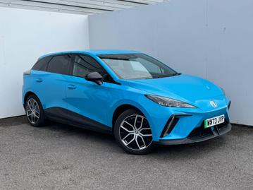 Used 2023 MG MG4 64kWh Trophy Long Range Hatchback 5dr Electric Auto (203 ps) Blue at Islington Motor Group