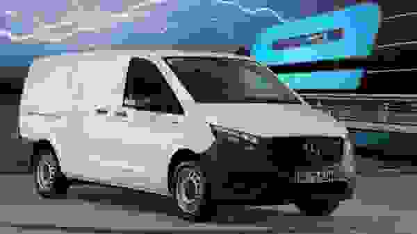 Used 2020 Mercedes-Benz eVito 114 e 41kWh Pure Auto FWD L2 5dr (LWB) White at MBNI Truck & Van
