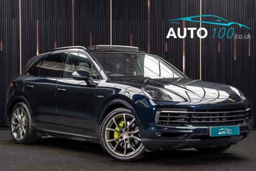 Used 2023 Porsche Cayenne 3.0 V6 E-Hybrid 17.9kWh Platinum Edition TiptronicS 4WD Euro 6 (s/s) 5dr (3.6kW Charger) Blue at Auto100