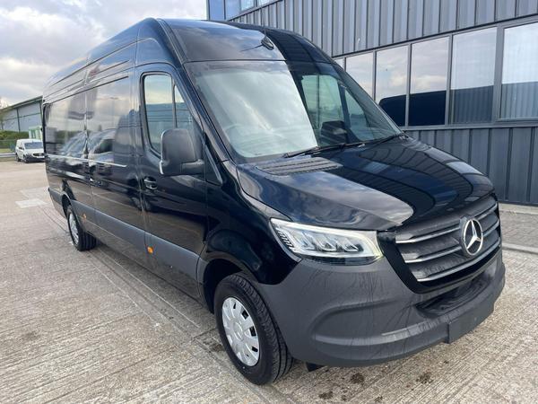 Used ~ Mercedes-Benz Sprinter 2.0 315 CDI HD PRO RWD L3 H2 Euro 6 (s/s) 5dr Jet Black at MBNI Truck & Van