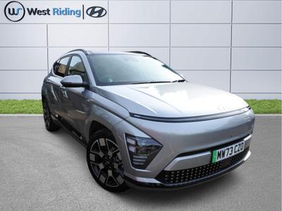 Used 2023 Hyundai KONA 65.4kWh Ultimate Auto 5dr at West Riding