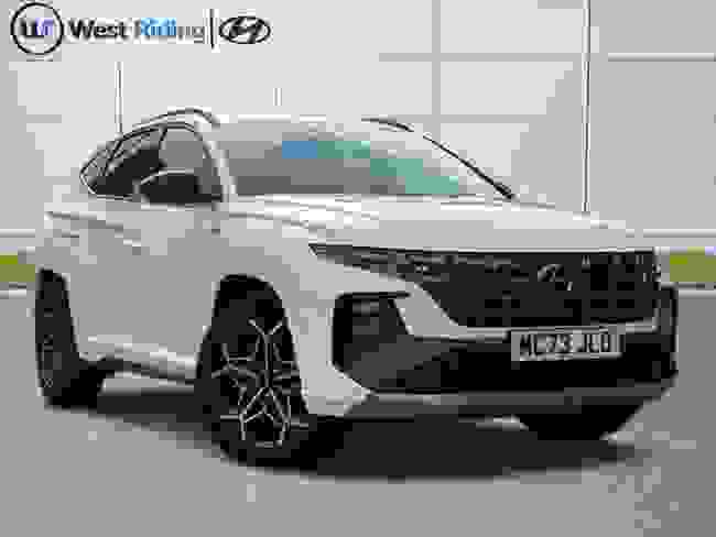 Used 2023 Hyundai TUCSON 1.6 h T-GDi N Line Auto Euro 6 (s/s) 5dr Atlas White at West Riding