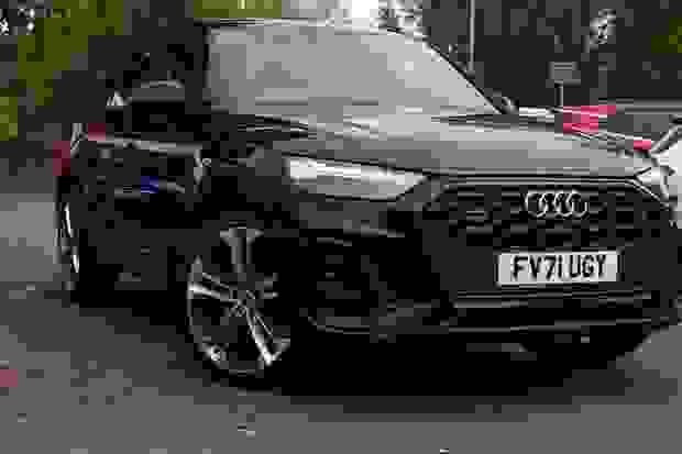 Used 2021 Audi Q5 2.0 TDI 40 Edition 1 S Tronic quattro Euro 6 (s/s) 5dr Black at Duckworth Motor Group