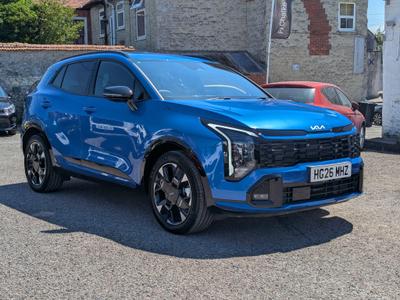 Used 2026 Kia Sportage 1.6 T-GDi HEV GT-LINE Blue Flame at Kia Motors UK