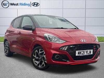 Used 2021 Hyundai i10 1.0 T-GDi N Line Euro 6 (s/s) 5dr at West Riding