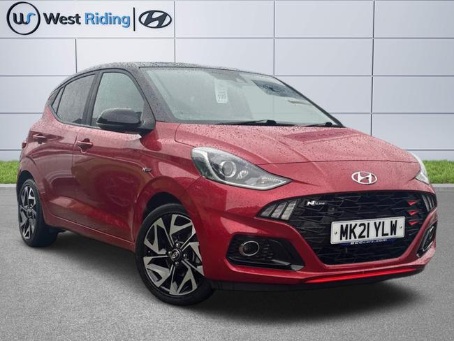 Used 2021 Hyundai i10 1.0 T-GDi N Line Euro 6 (s/s) 5dr at West Riding