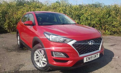 Used 2019 Hyundai TUCSON 1.6 GDi S Connect (2WD) 5 Door Red at Staceys Motors