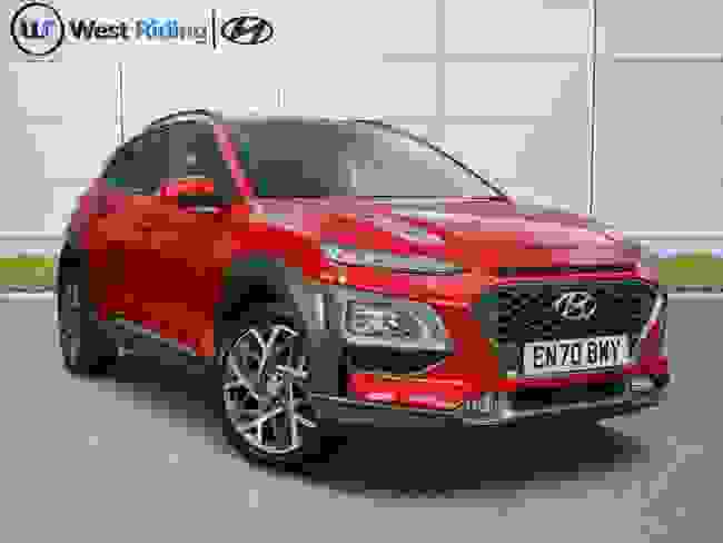 Used 2021 Hyundai KONA 1.6 h-GDi Premium DCT Euro 6 (s/s) 5dr Red at West Riding