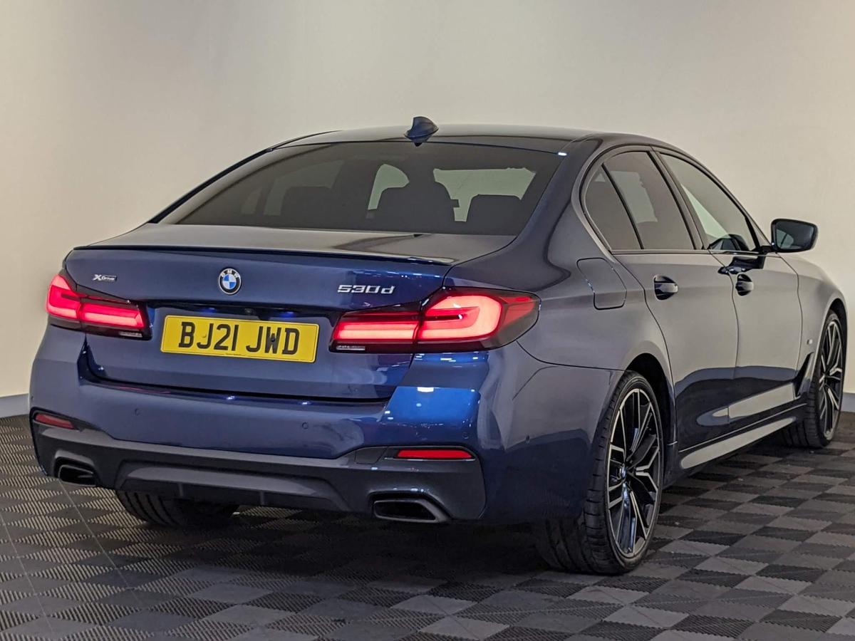 Used 2021 BMW 5 Series Blue £29,995 | 47,320 Miles | V12
