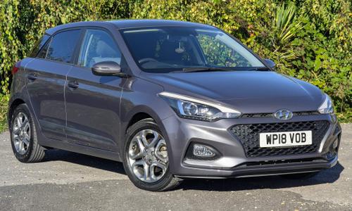 Used 2018 Hyundai i20 1.0 T-GDi Premium Nav (ISG) (100ps) 5 Door HB Grey at Staceys Motors