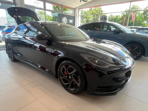 Used ~ MG MG IM5 100kWh Performance Saloon Auto 4WD 5dr Black Pearl at Richmond Motor Group