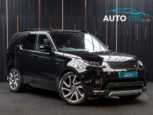 Used 2018 Land Rover Discovery 3.0 TD V6 HSE Luxury Auto 4WD Euro 6 (s/s) 5dr Black at Auto100