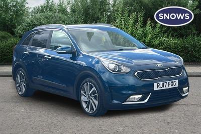 Used 2017 Kia Niro 1.6 GDi 3 Ocean Blue at Kia Motors UK