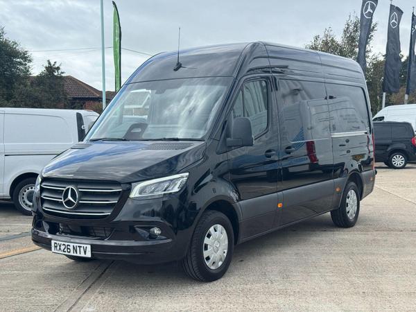 Used 2026 Mercedes-Benz Sprinter 2.0 315 CDI PRO RWD L2 H2 Euro 6 (s/s) 5dr Obsidian black at MBNI Truck & Van