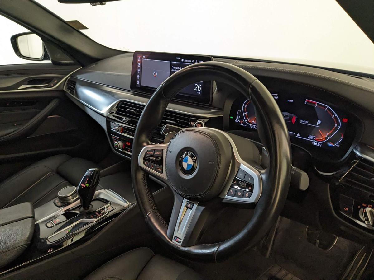 Used 2021 BMW 5 Series Blue £29,995 | 47,320 Miles | V12