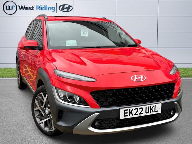 Used 2022 Hyundai KONA 1.6 h-GDi Ultimate DCT Euro 6 (s/s) 5dr at West Riding