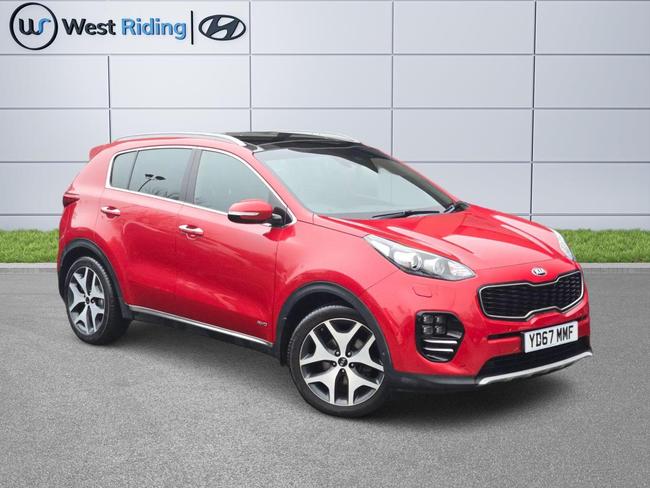 Used 2017 Kia Sportage 1.6 T-GDi GT-Line S DCT AWD Euro 6 5dr at West Riding