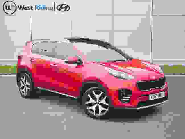 Used 2017 Kia Sportage 1.6 T-GDi GT-Line S DCT AWD Euro 6 5dr Red at West Riding