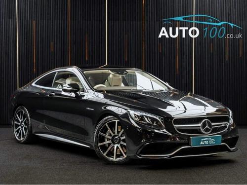 Used 2016 Mercedes-Benz S Class 5.5 S63 V8 AMG S SpdS MCT Euro 6 (s/s) 2dr Black at Auto100