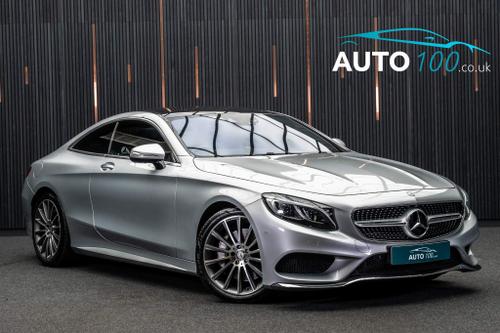 Used 2016 Mercedes-Benz S Class 4.7 S500 V8 AMG Line (Premium) G-Tronic Euro 6 (s/s) 2dr Silver at Auto100