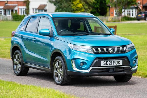 Used 2021 Suzuki Vitara 1.4 Boosterjet MHEV SZ-T Auto Euro 6 (s/s) 5dr Turquoise at Little Wick Green