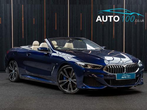 Used 2020 BMW 8 Series 3.0 840d Steptronic xDrive Euro 6 (s/s) 2dr Blue at Auto100