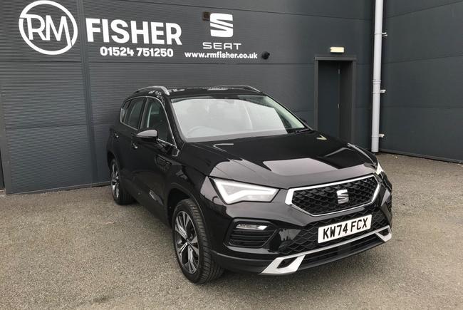 Used 2024 SEAT Ateca 1.5 TSI EVO SE Technology DSG Euro 6 (s/s) 5dr Black at RM Fisher