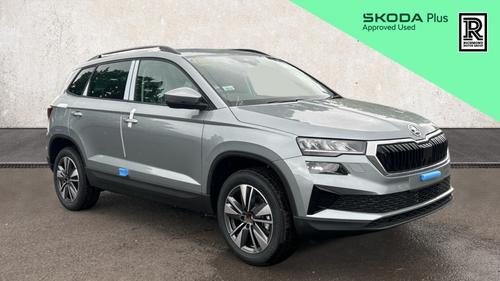 Used ~ Skoda Karoq Karoq SE Edition 1.0 TSI 116 PS 6G Man Smokey Silver Metallic at Richmond Motor Group