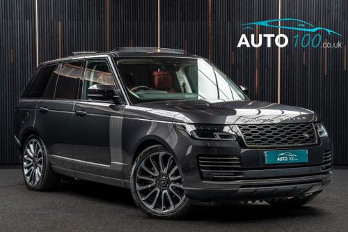 Used 2021 Land Rover Range Rover 5.0 P525 V8 Autobiography Auto 4WD Euro 6 (s/s) 5dr Grey at Auto100