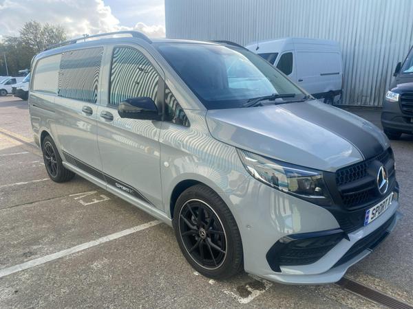 Used ~ Mercedes-Benz Vito 2.0 119 CDI Sport-X Crew Van G-Tronic RWD L2 Euro 6 (s/s) 5dr Alpine Grey at MBNI Truck & Van