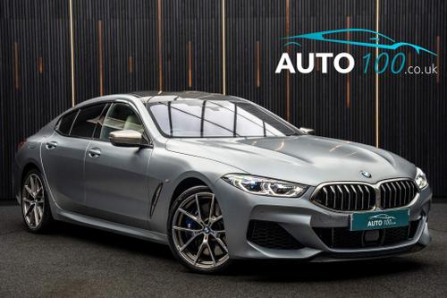 Used 2020 BMW 8 Series Gran Coupe 4.4 M850i V8 Steptronic xDrive Euro 6 (s/s) 4dr Blue at Auto100