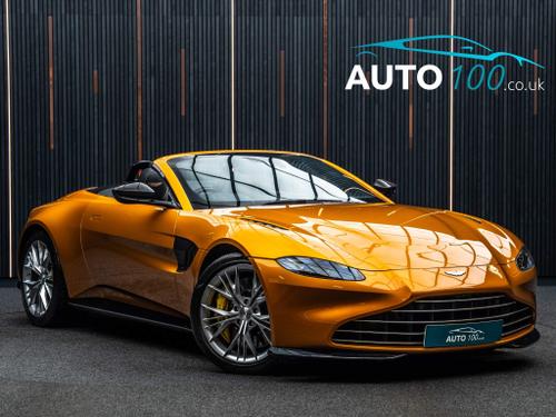 Used 2022 Aston Martin Vantage 4.0 V8 Roadster Auto Euro 6 2dr Orange at Auto100