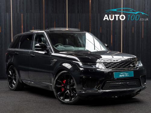 Used 2020 Land Rover Range Rover Sport 3.0 P400 MHEV HST Auto 4WD Euro 6 (s/s) 5dr Black at Auto100