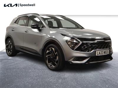 Used 2023 Kia Sportage 1.6 T-GDi ISG GT-LINE Lunar Silver at Kia Motors UK