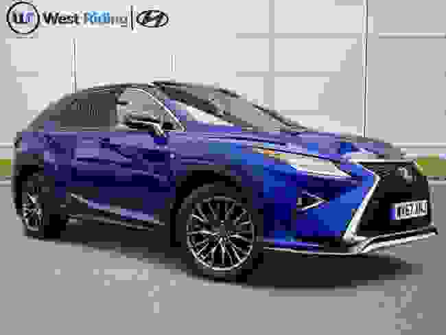 Used 2017 Lexus RX 3.5 450h V6 F Sport CVT 4WD Euro 6 (s/s) 5dr Blue at West Riding