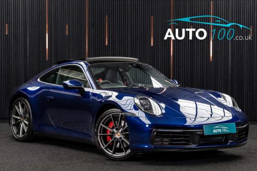 Used 2019 Porsche 911 3.0T 992 Carrera S PDK Euro 6 (s/s) 2dr Blue at Auto100