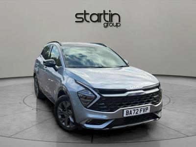 Used 2022 Kia Sportage 1.6 T-GDi ISG HEV GT-LINE S Lunar Silver at Kia Motors UK