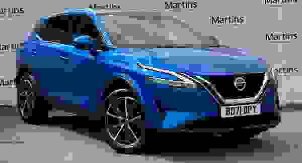 Used 2021 Nissan Qashqai 1.3 DIG-T MHEV Tekna Euro 6 (s/s) 5dr Blue at Martins Group